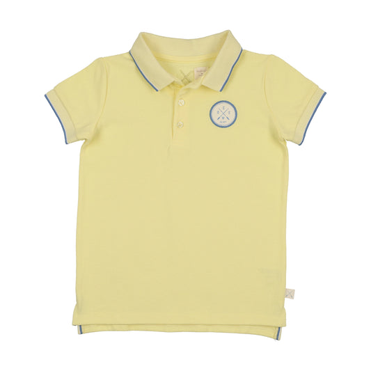 Boating Crew SS Polo- Yellow