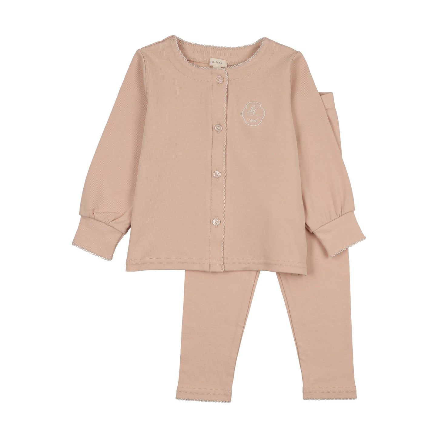 Girls Shabbos Lounge Set- Pink