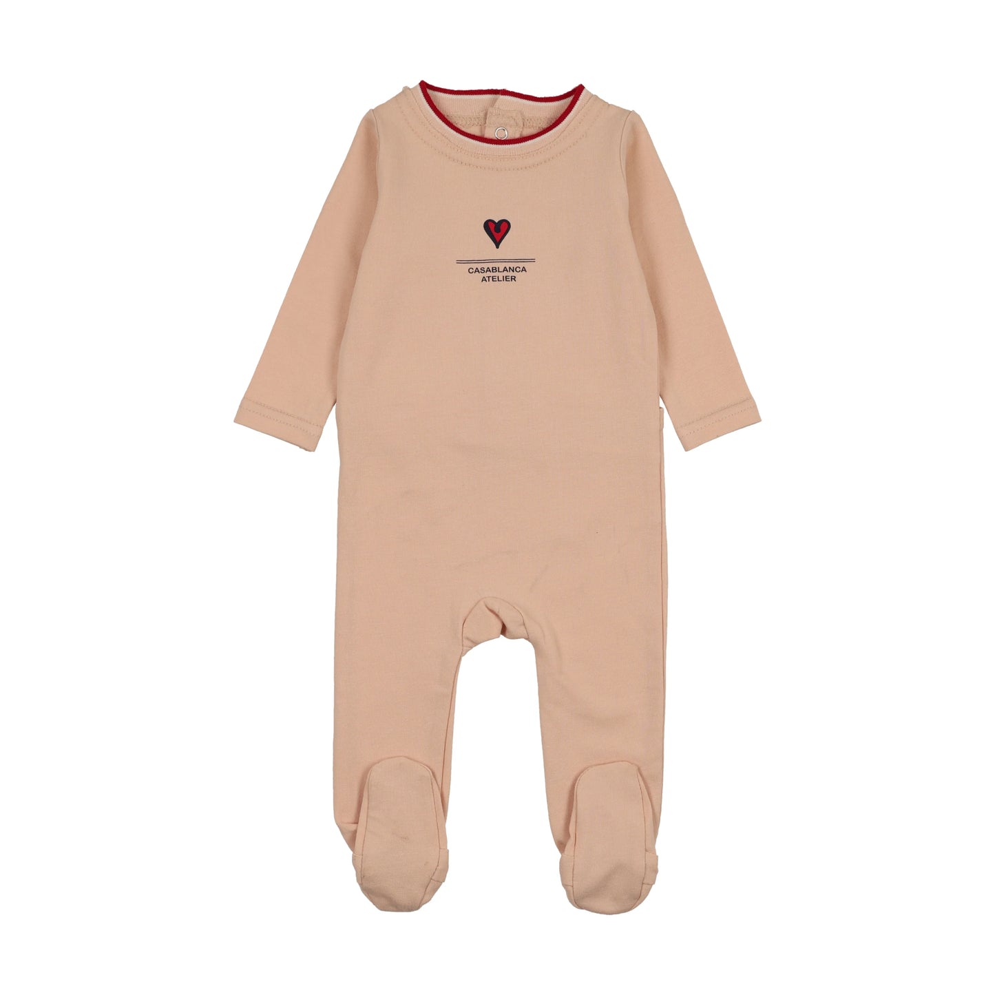 Outer Field Pink Footie Set with Hat