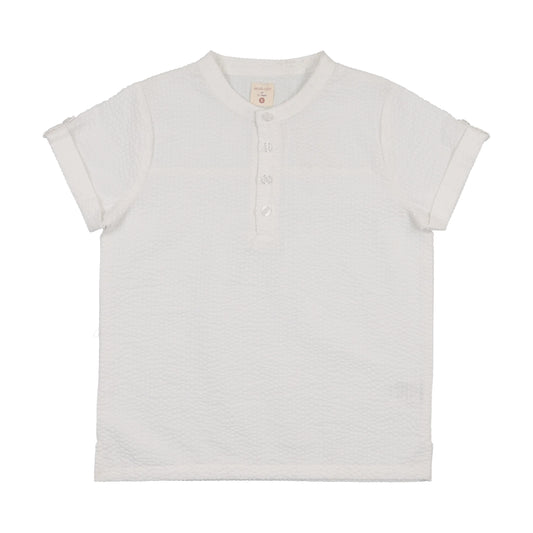 White Dress Shirt - Mandarin Collar