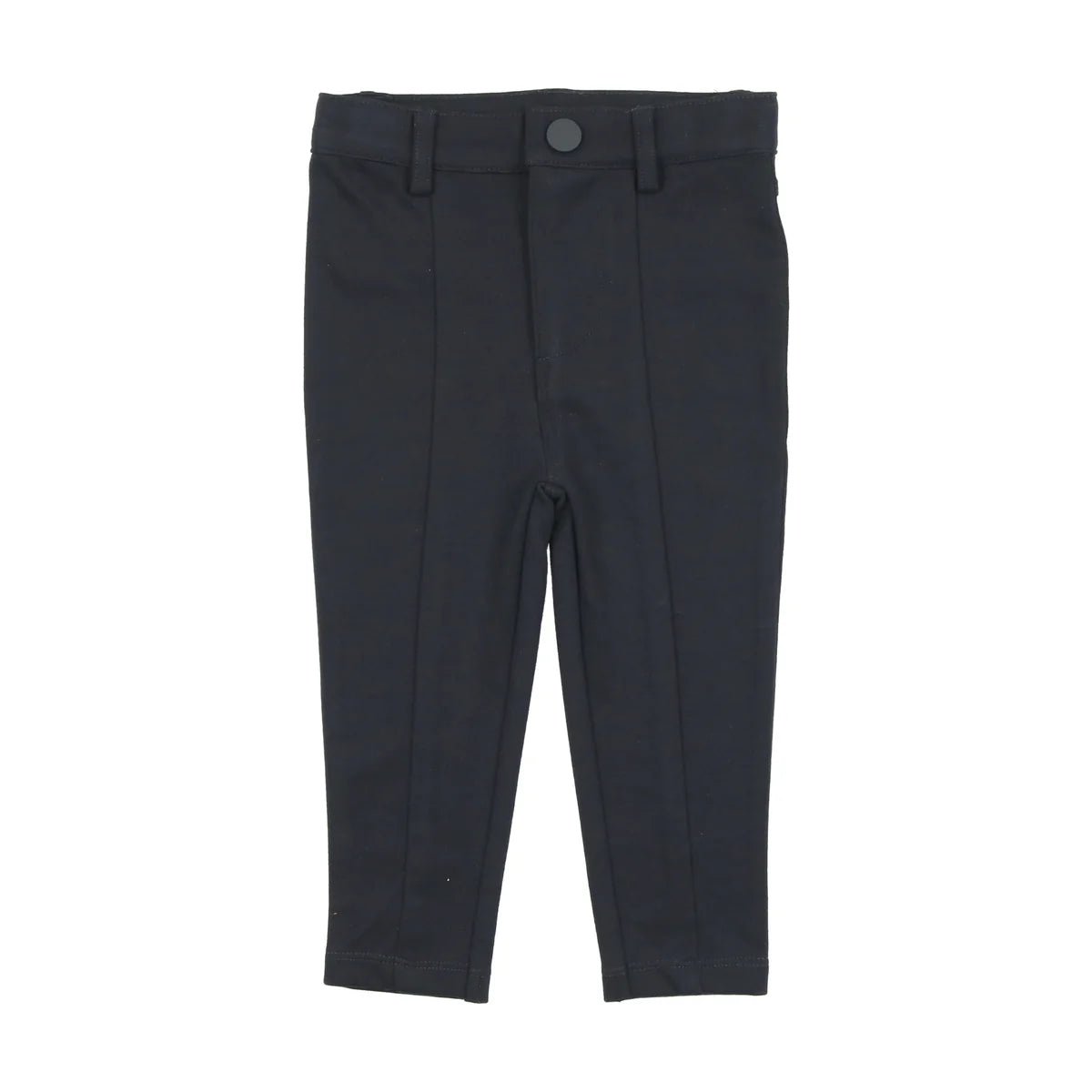 KNIT PANTS WITH SEAM- NAVY