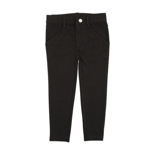 Husky Slim Weekday Pants- Black