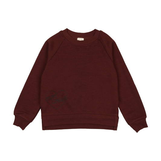 Sweatshirt Burgundy