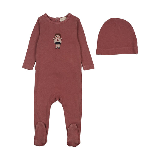 Doll Footie Set