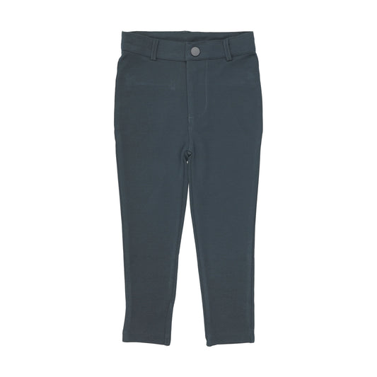 Ponte Pants Without Seam- Deep Teal