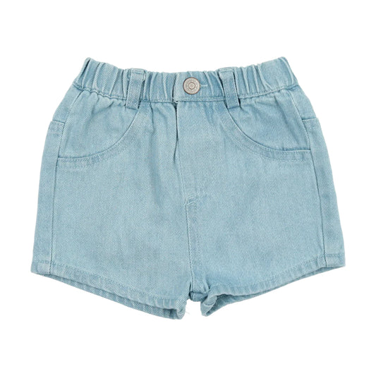 Light Wash Denim Shorts