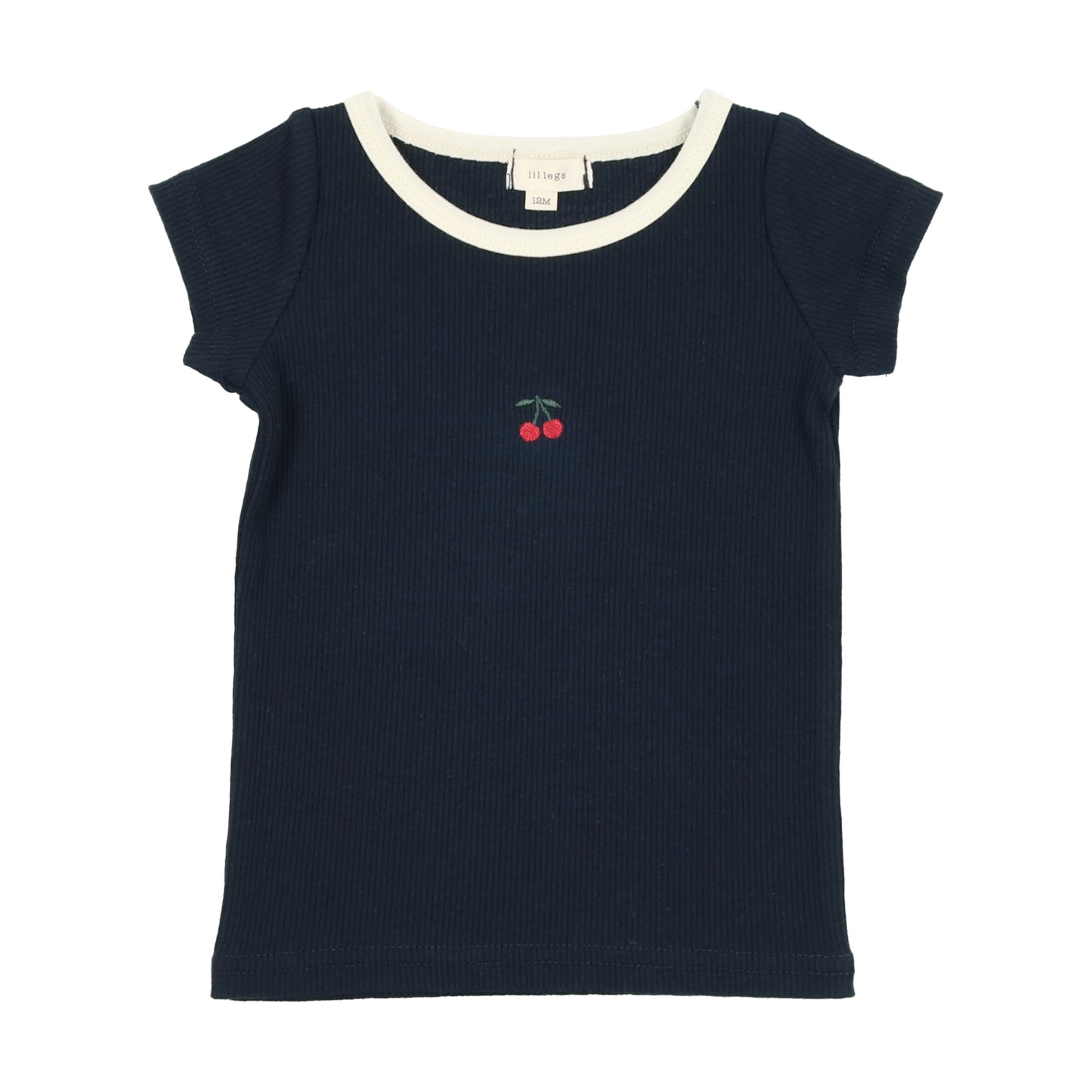 Short Sleeve Tee Navy Cherry