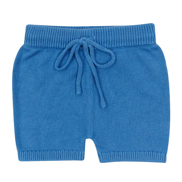 True Blue Knit Shorts