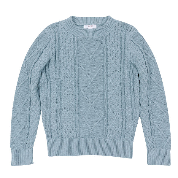 True Blue Penn Mix Knit Sweater