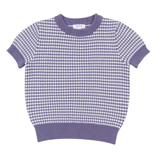 Lavender Saul SS Sweater
