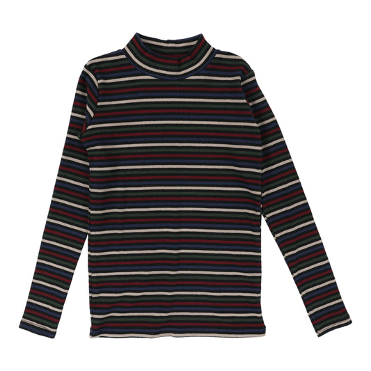 Printed  Mockneck - Black Multicolor