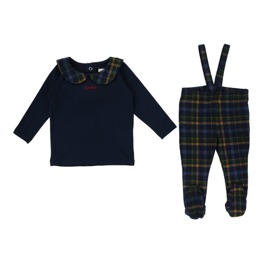 PLAID GIRLS SET