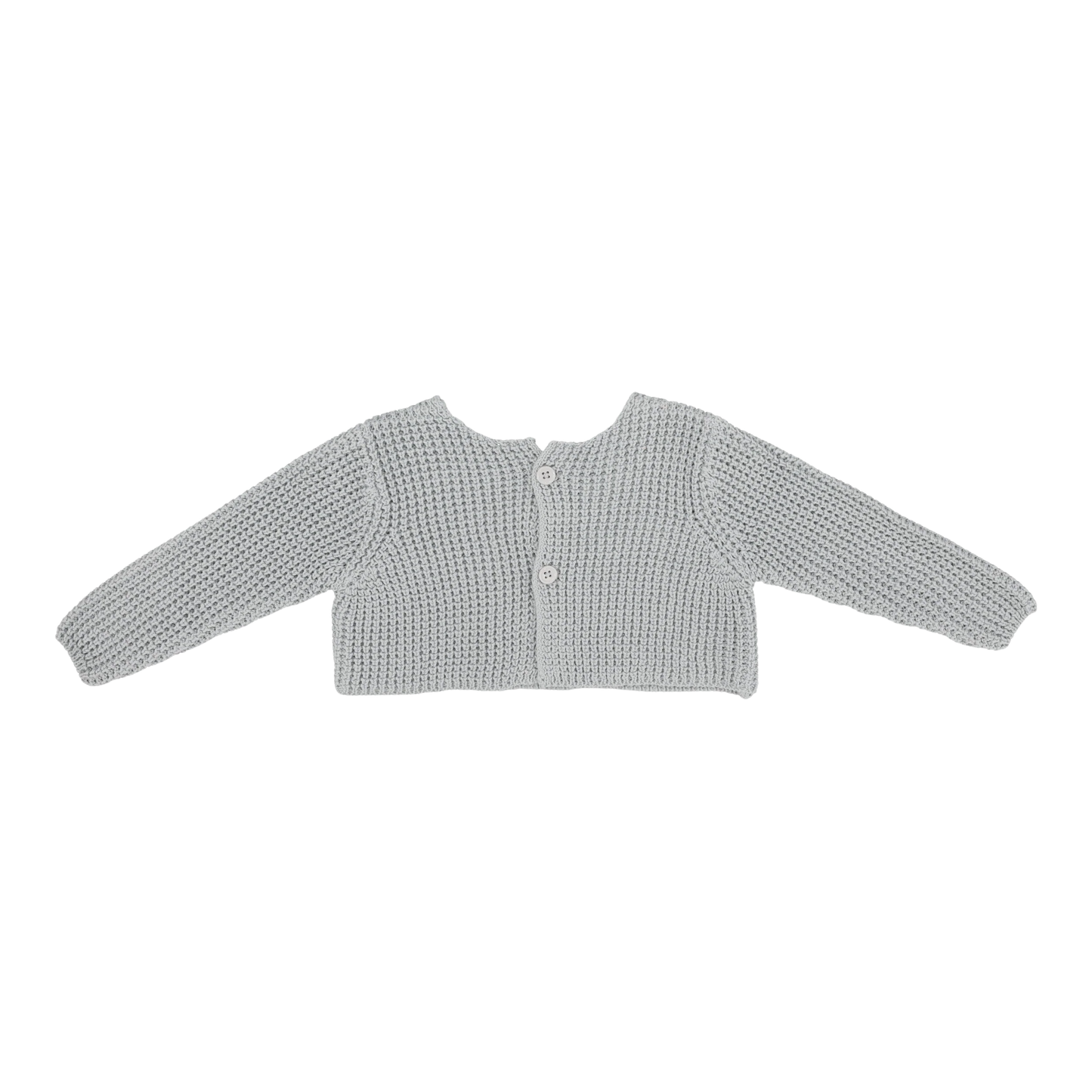 Chunky Knit Shrug Pale Blue