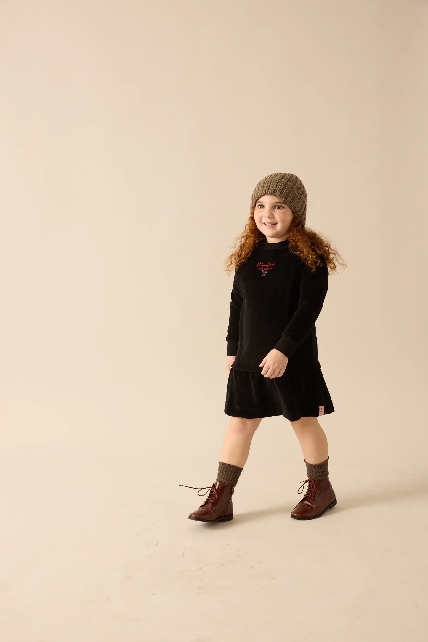 Black Velour Dress