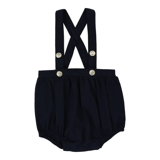 SUSPENDER BUBBLE BLOOMERS NAVY