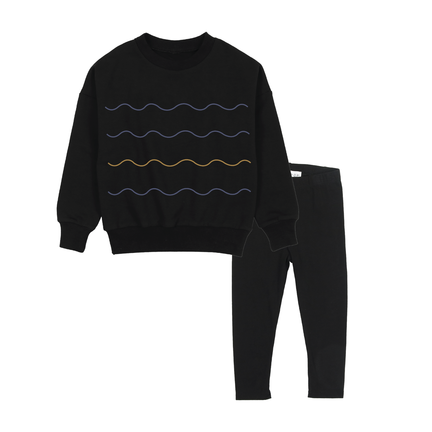 Coloured Wave Baby Boy Set