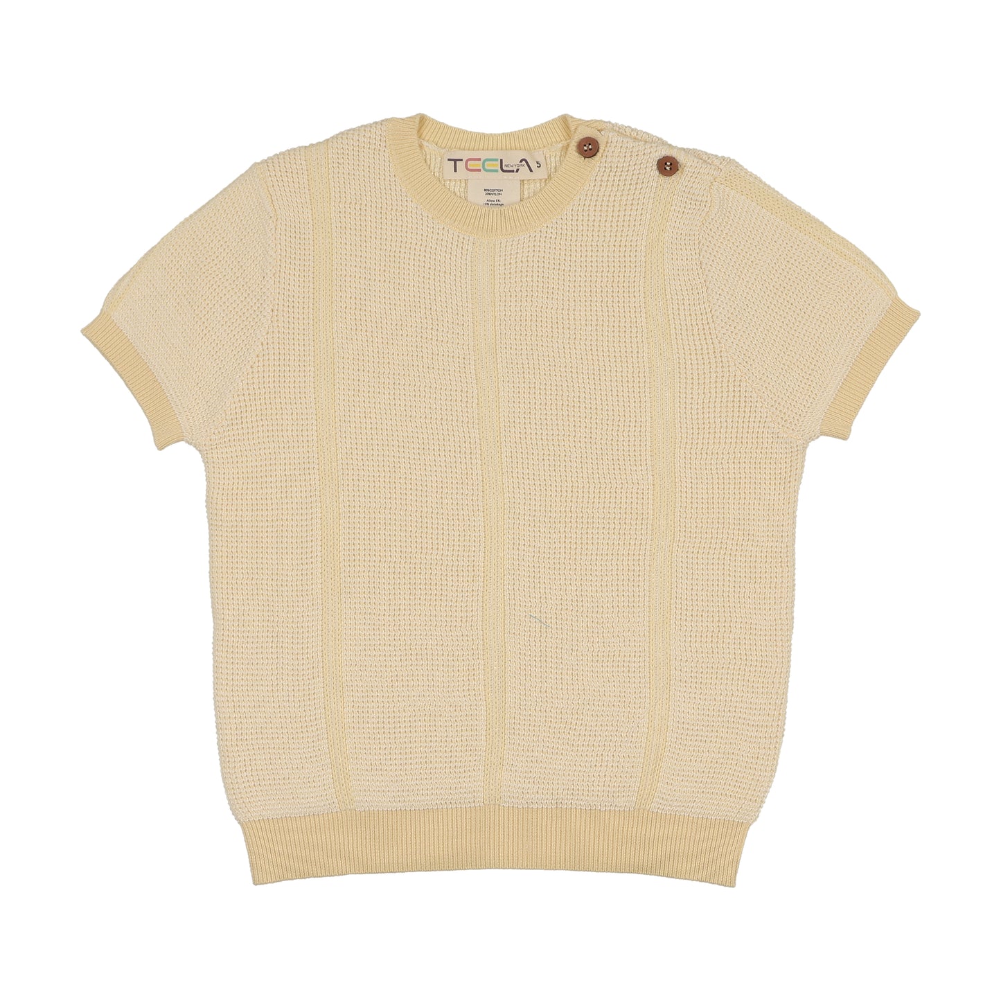 Yellow Knit Boy Sweater