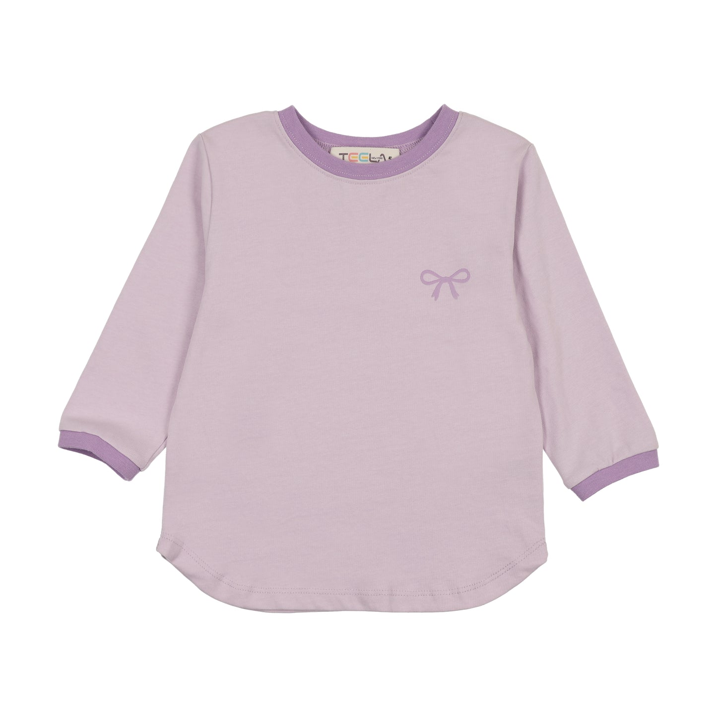 Lavender Bow Solid Tee