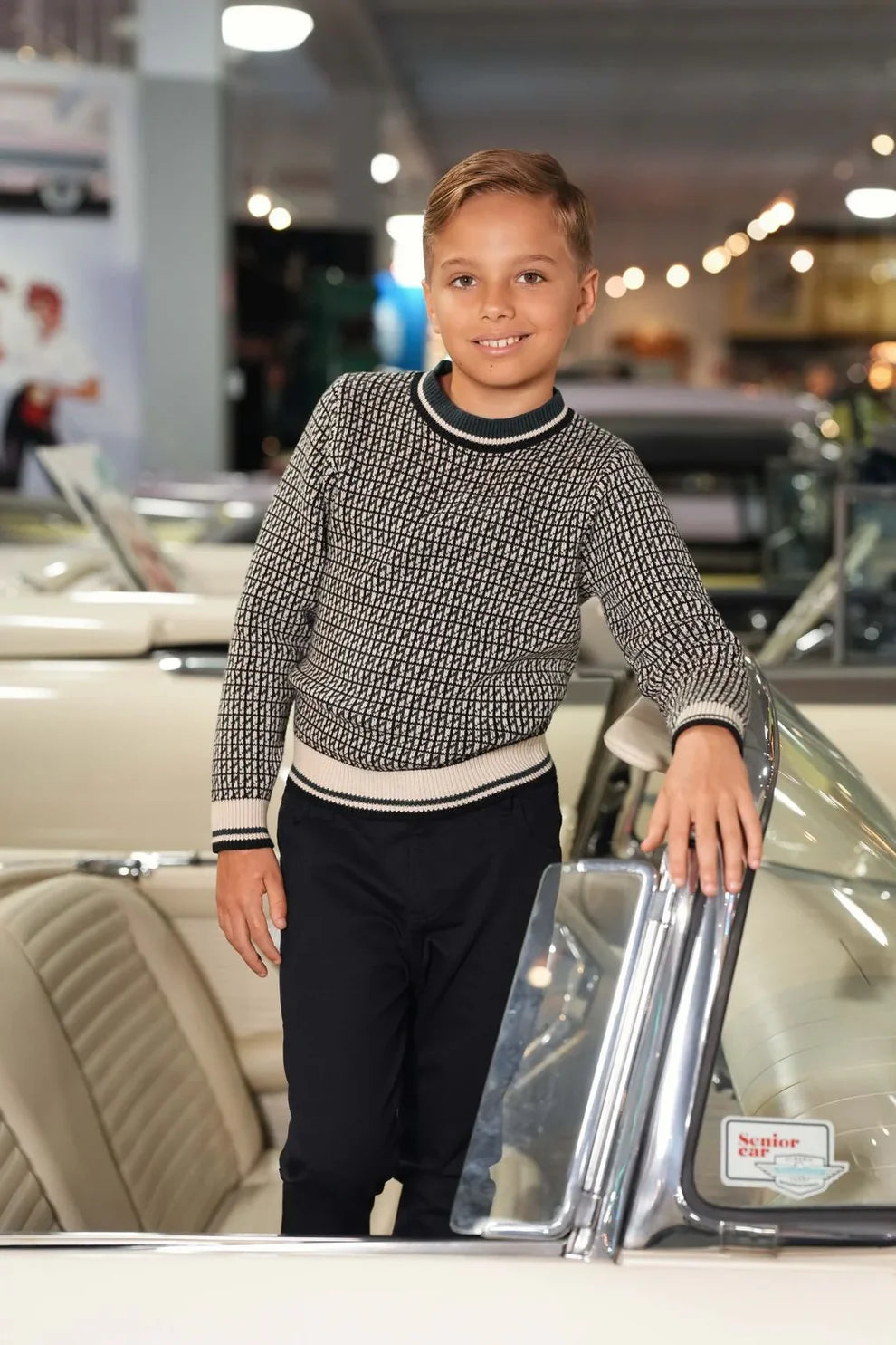 Rowan teal sweater