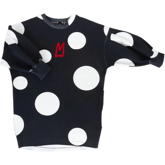 B&W Dots Dress