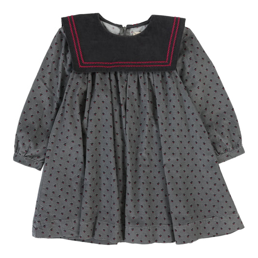 Primrose Dress Pale Grey