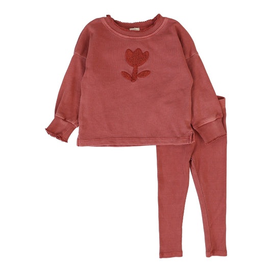 Sherpa Tulip Set Mineral Red