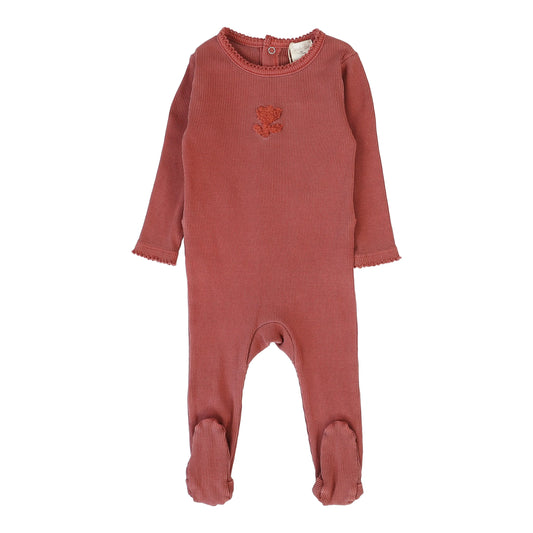 Sherpa Footie Mineral Red