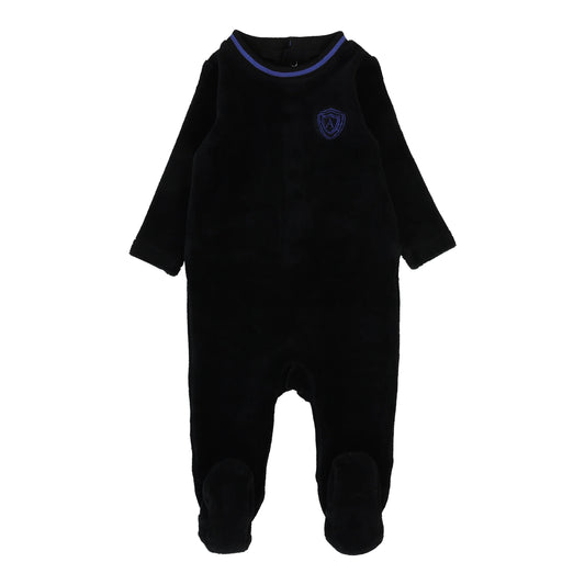 Velour Classic Footie Black