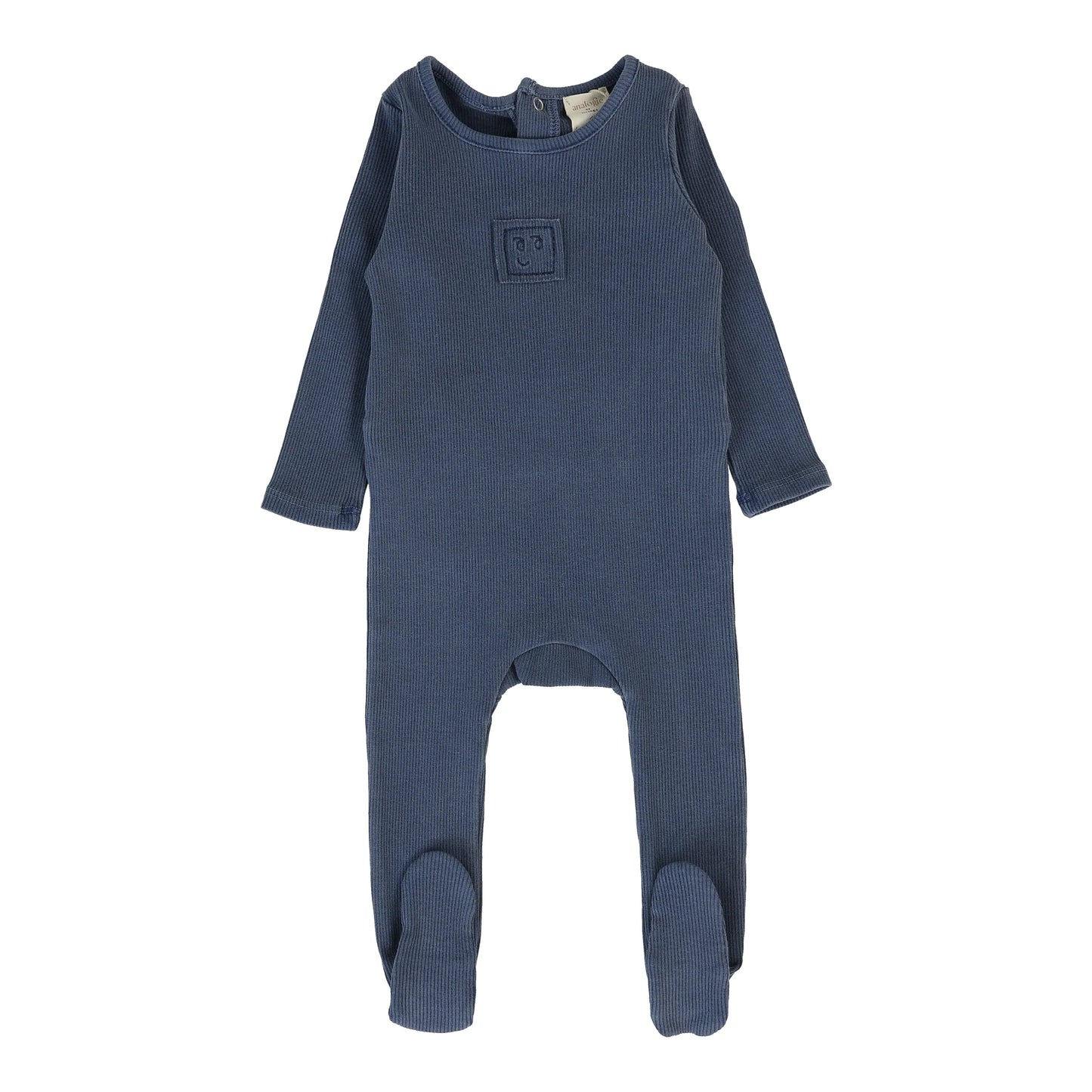 Wash Footie Blue Wash