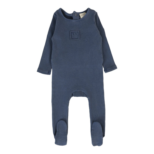 Wash Footie Blue Wash