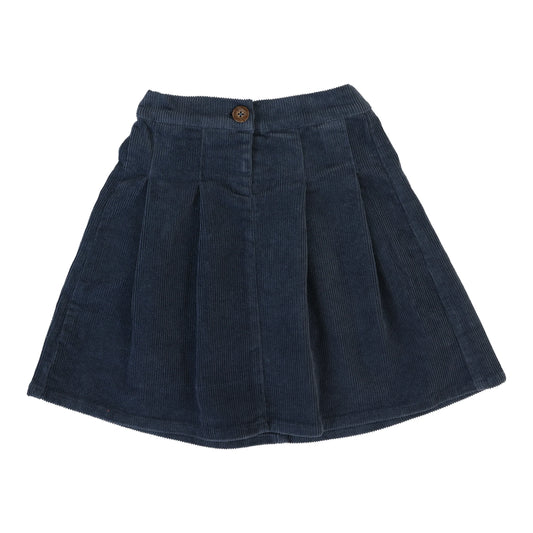 Corduroy Skirt Off Blue