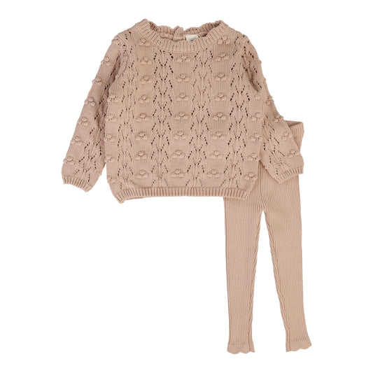 Knit Set Dusty Pink