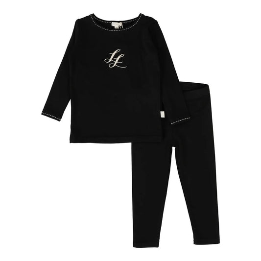 Emblem Lounge Set - Black