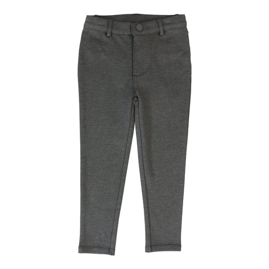 Knit Pants Without Seam Mid Grey