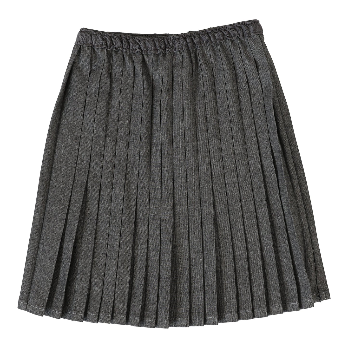 Knife Pleated Skirt Mid Grey