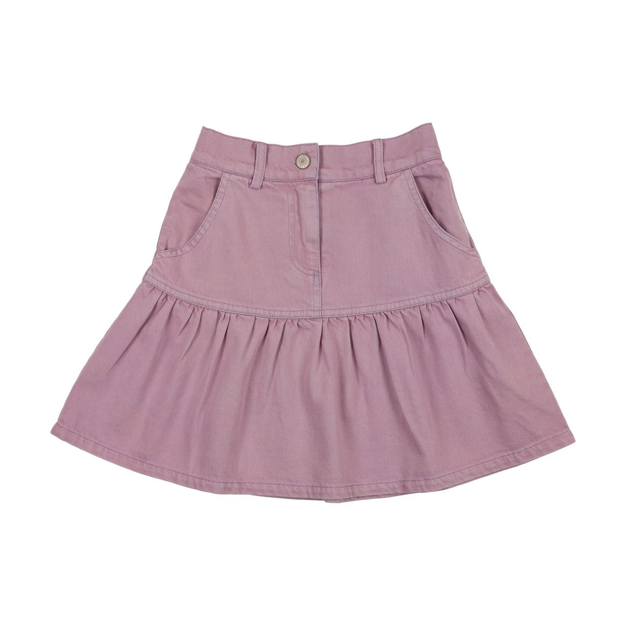 Lavender Denim Skirt