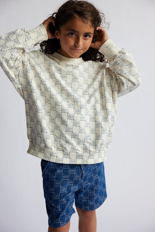 MONOGRAM SWEATSHIRT