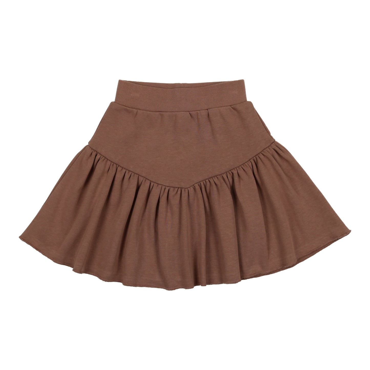 Mocha Sweatshirt Skirt