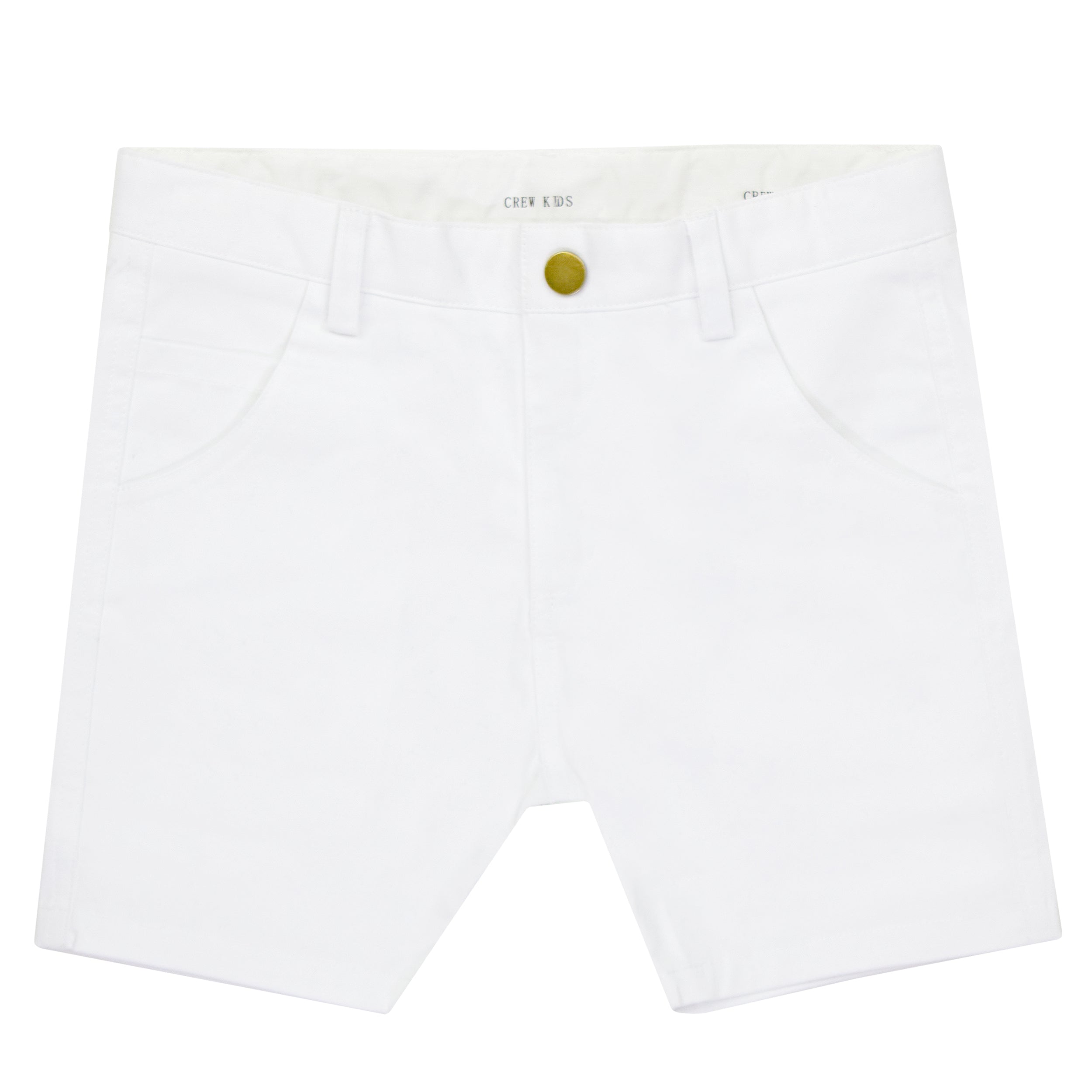 Crew kids White Chino Shorts – bubblegumkids
