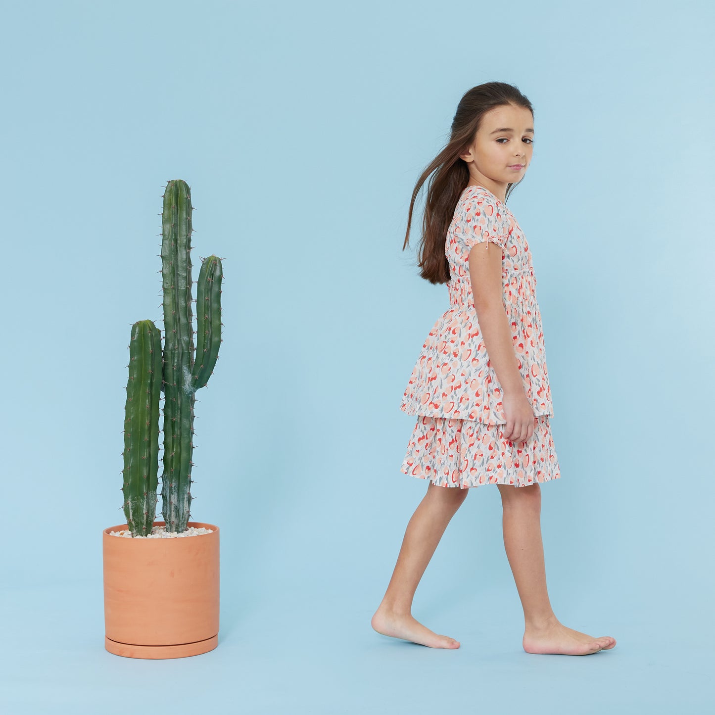 Textured Dot Dress