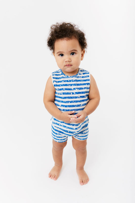 Stripe Short Set