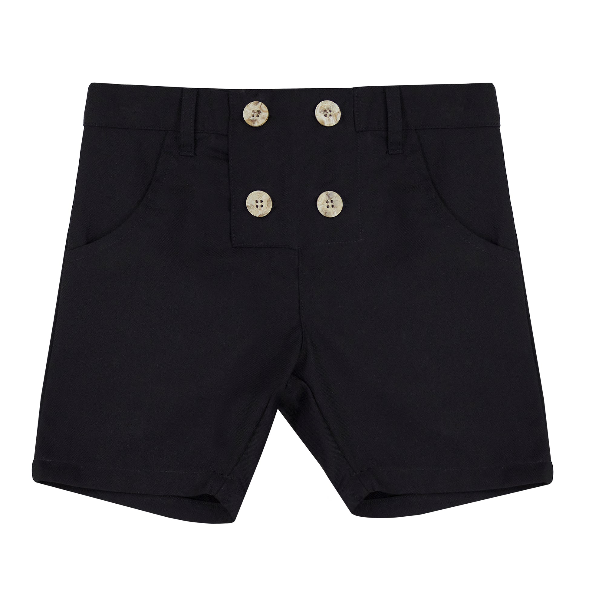 Klai Black Dress Shorts – bubblegumkids