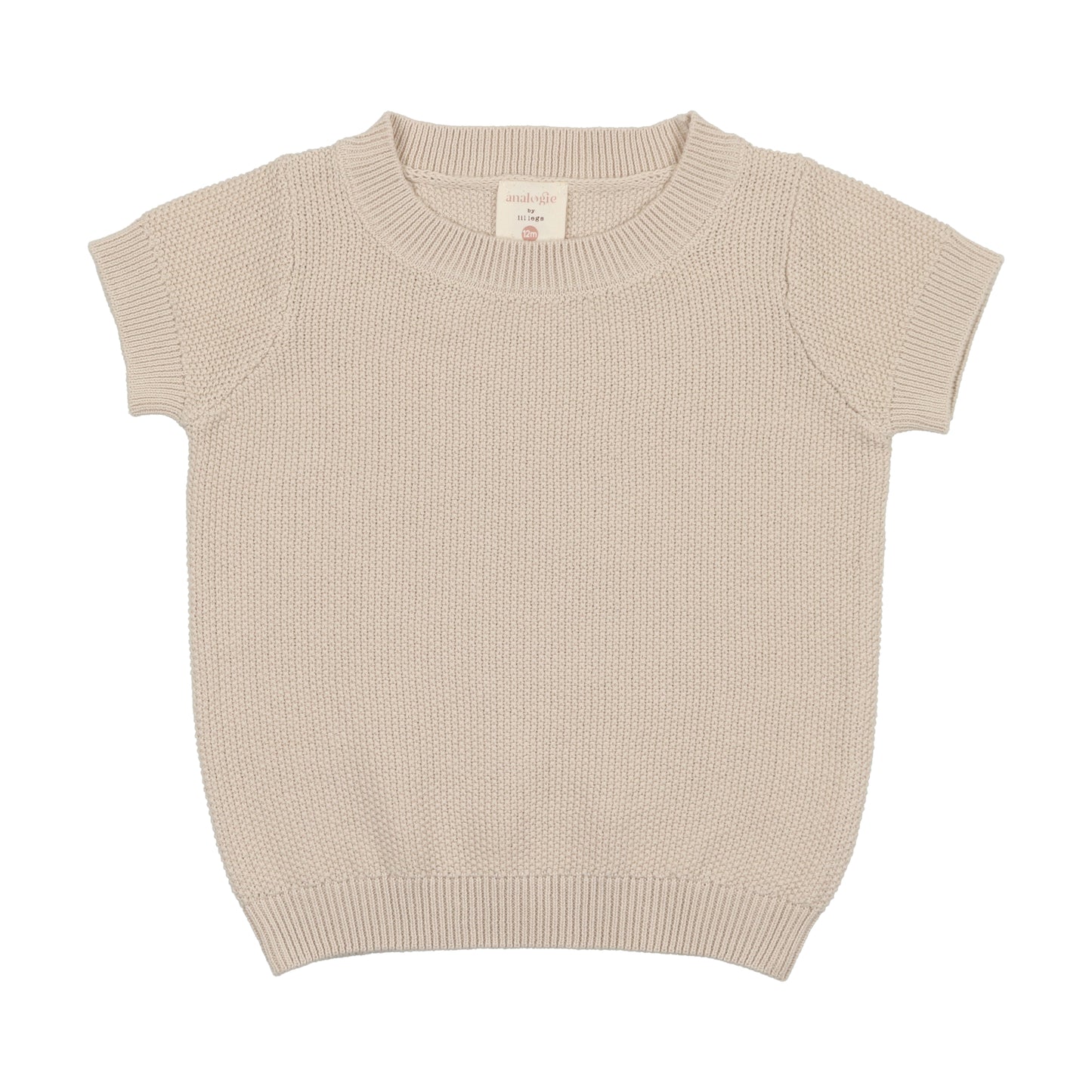 Oat Short Sleeve Knit Sweater