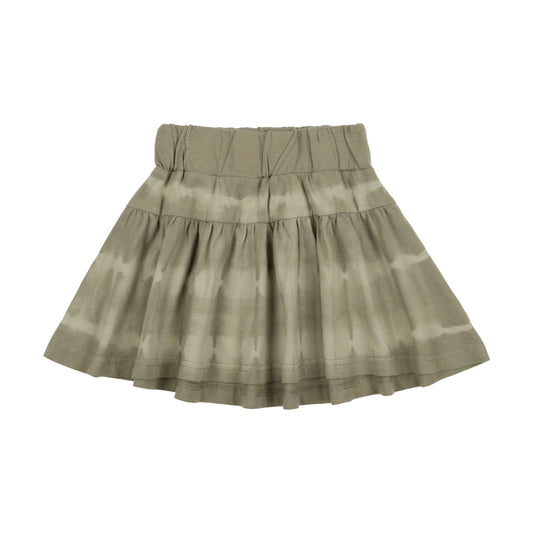 Tie Dye Moss Skirt