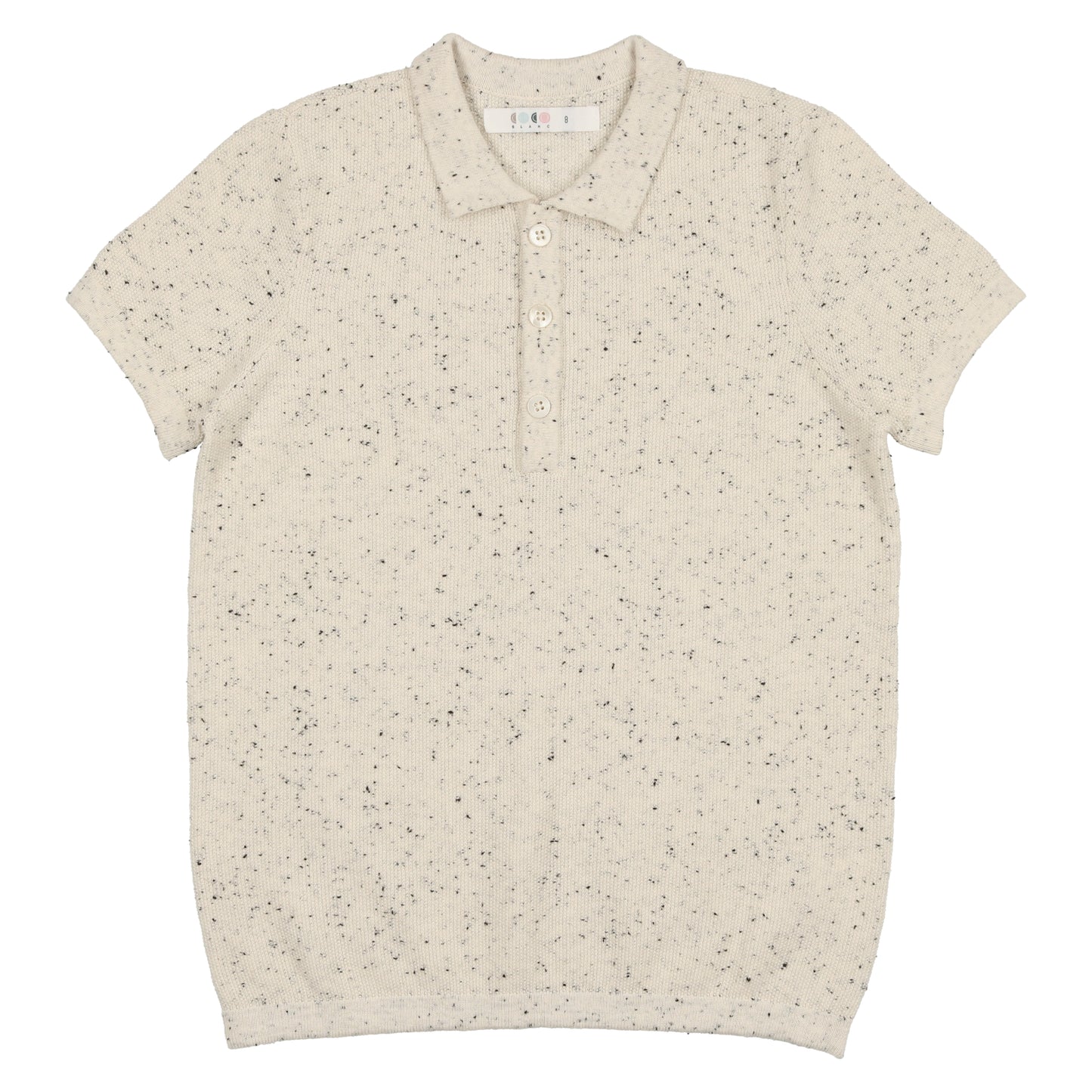 Speckled Knit Polo